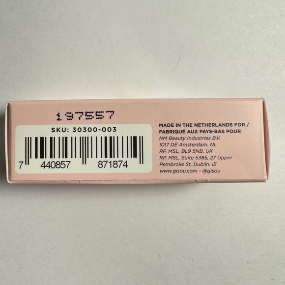 Gisou Honey Infused Hair Oil Clean Natural Haircare 3ml .10oz Travel Mini Size - Picture 2 of 6